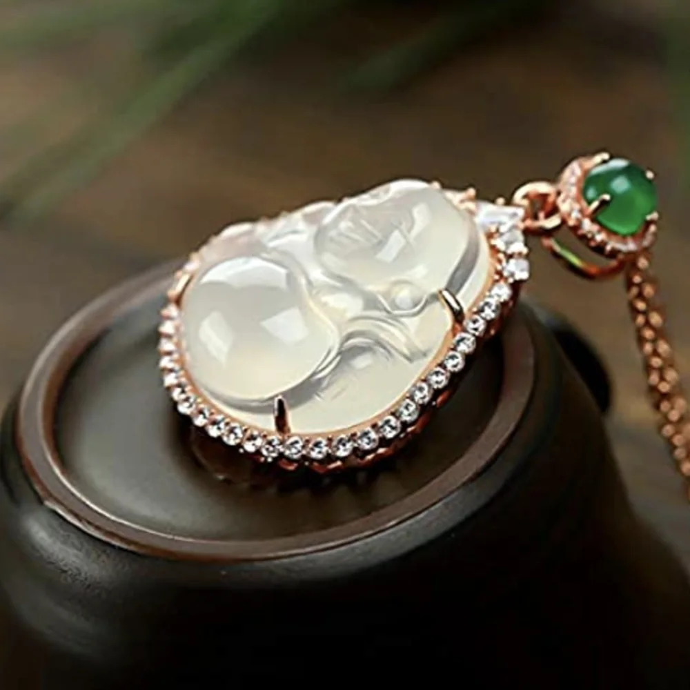Lucky Buddha Necklace NWT